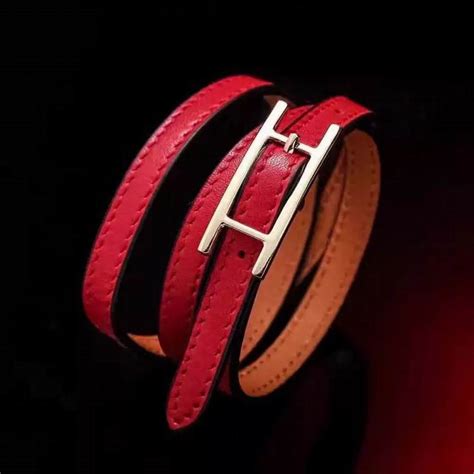 hermes hapi bracelet red|hermes behapi bracelet.